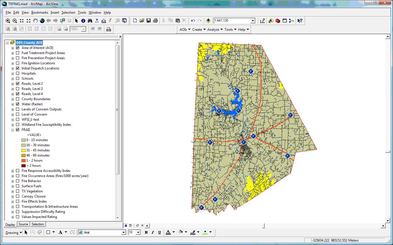 Wildland Fire Risk Assessment System